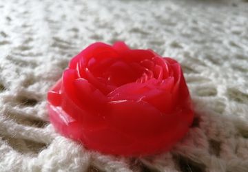 Мыло роза с ароматом французского печенья