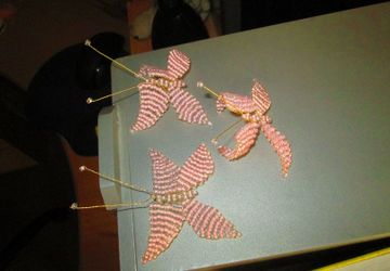 Бабочки, светящиеся в темноте