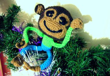 Большеголовая обезьяна Марк