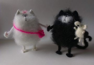 Кот Шмяк с Китти и Сырником