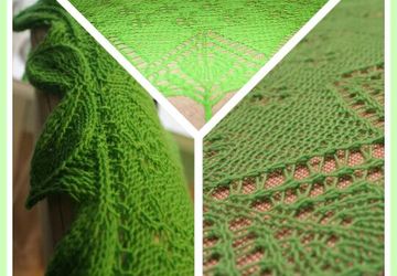 шаль березка