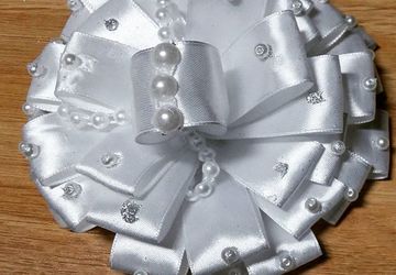 Резиночка для волос канзаши