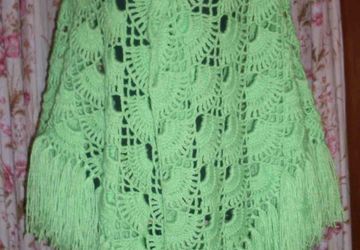 Шаль "Ракушка" на заказ