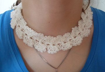 колье Весенняя веточка