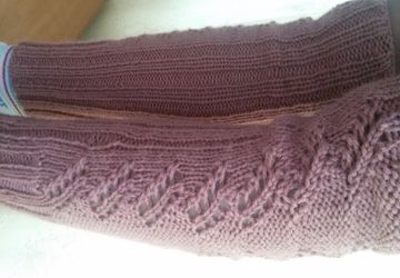 Гетры спицами