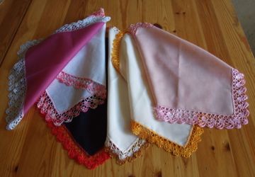 Кружевные носовые платочки