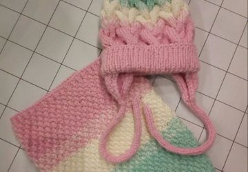 Шапка и снуд для маленькой принцессы
