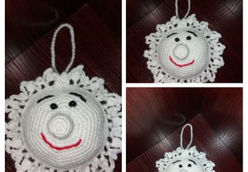 Вязаные игрушки.