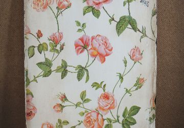 Разделочная доска "Розочка"