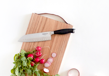 Кожаные акценты для разделочных досок.