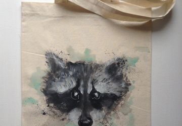 Ручная роспись экосумочек