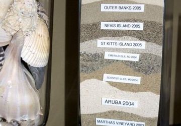 Жизнь это песок. Декор для дома.