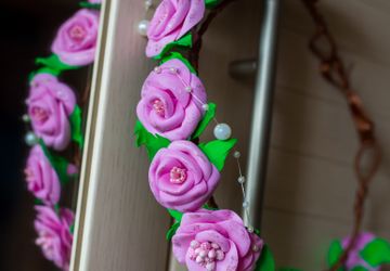 Венок с розами