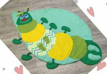 Детский массажный коврик "ГУСЕНИЧКА"