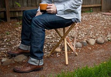 Складной табурет - выручалочка для пикника