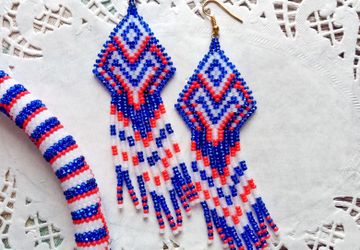 Серьги морские