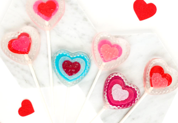Сердечки из мыла для любимых