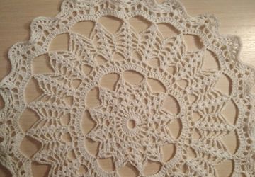 Салфетка ажурная