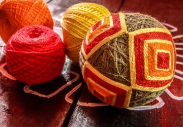 Японское чудо — темари, своими руками