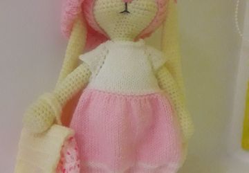 Зайка в стиле Тильда