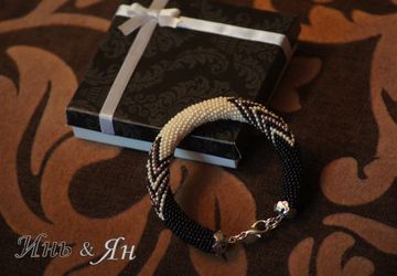 Браслет Кофе с молоком