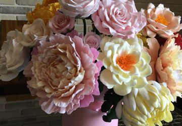 Букет пионов