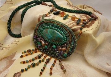 Кулон "Гора самоцветов"