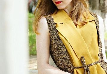 Удлиненный жилет