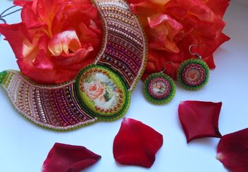 Комплект "Садовая роза"