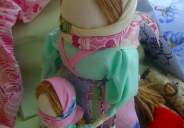 Народная кукла Ведучка