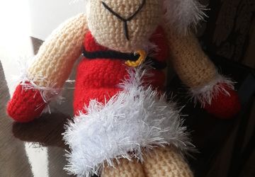 Новогодняя овечка