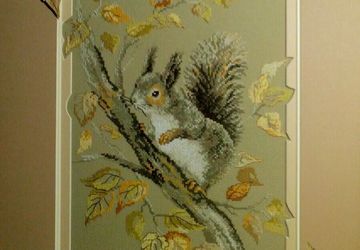 Пример оформления вышивки.