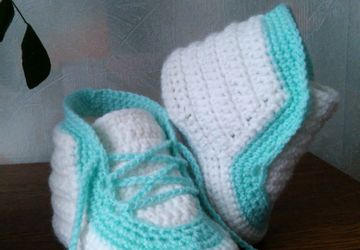 Мятные кеды