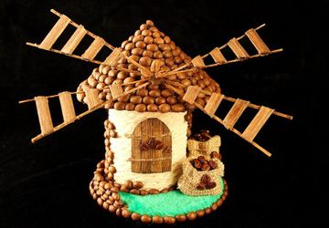 Декоративная коробочка своими руками. Кофейная мельница