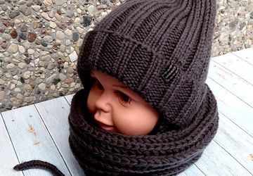 Комплект из мериносовой шерсти