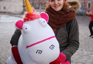 Единорог Флаффи из мультфильма "Гадкий Я"