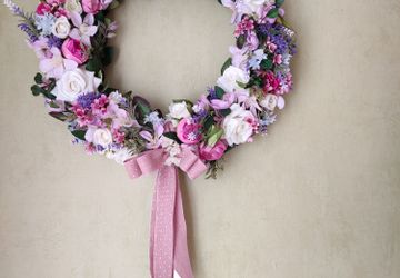 Венок интерьерный