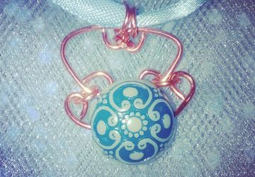 Кулон "Завитки"