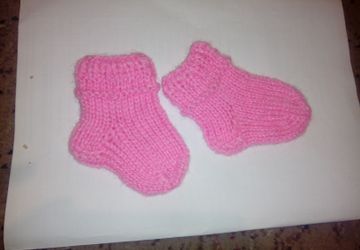 Носочки для новорожденного