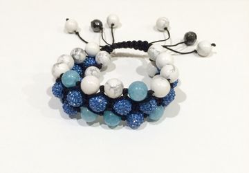 Браслет "Снег и лед"