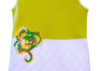 Детское платье "Лето в ажуре"