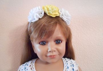 Ободок "Цветы"