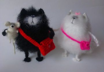 Кот Шмяк с Китти и Сырником