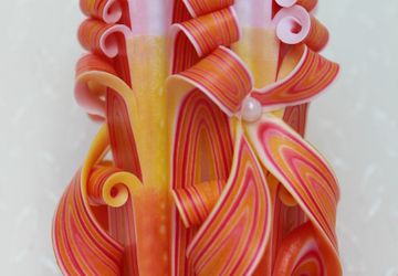 Резная свеча