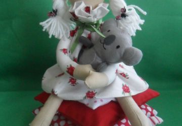 Кукла ручной работы "Принцесса на горошине"