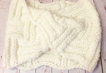 Снуд в один оборот.