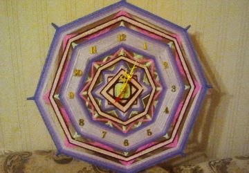 Часы-мандала