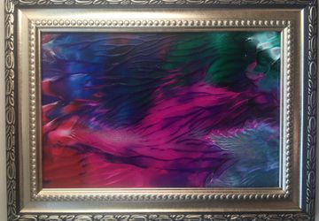 Картина фантазии, акрил