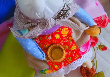 Подарочная кукла Бабка Характерная