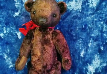 Миша Шоколадкин, авторский мишка тедди в винтажном стиле